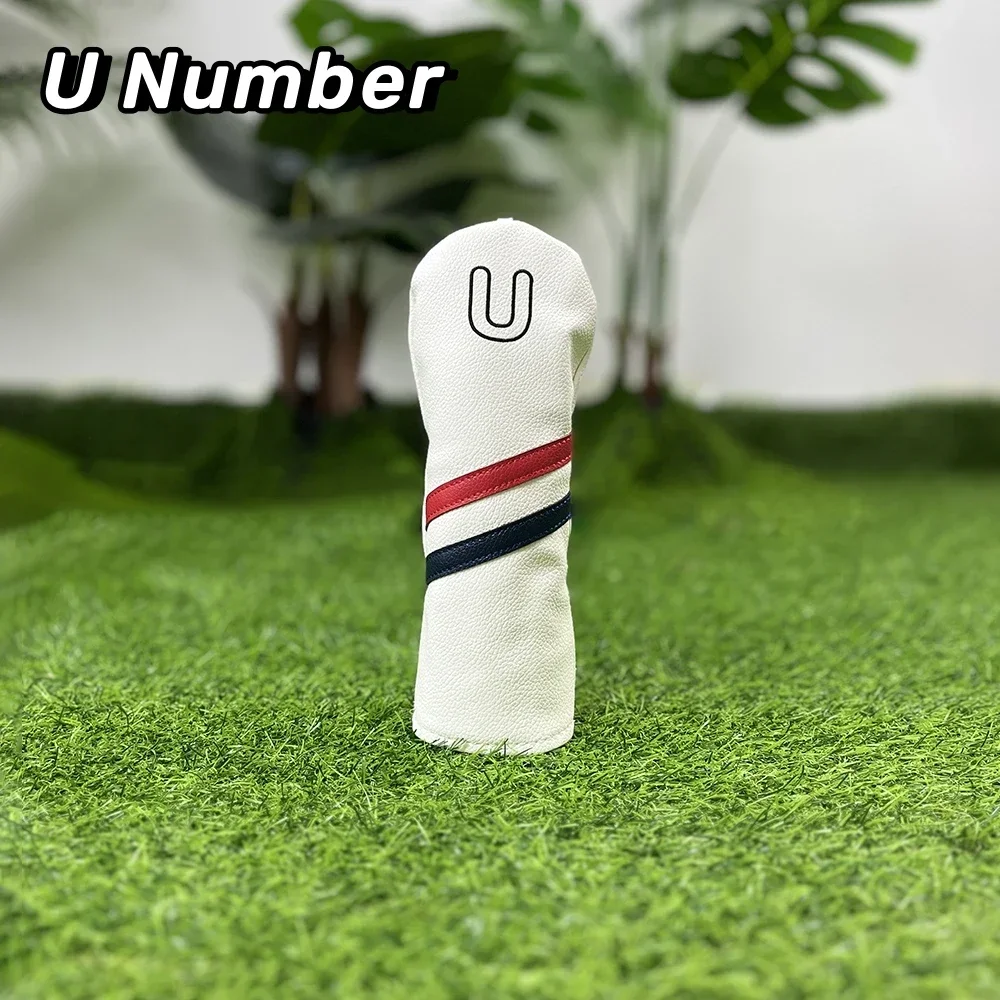 1pc/4pcs Golf Club Cover, Number Print Golf Club Cover, Waterproof Club Protective Cover