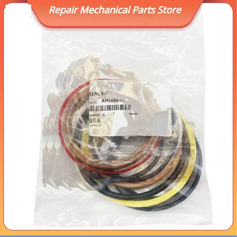

Ah149842 Hydraulic Cylinder Seal Kit Fits For John Deere 450g 550g 650g Dozer