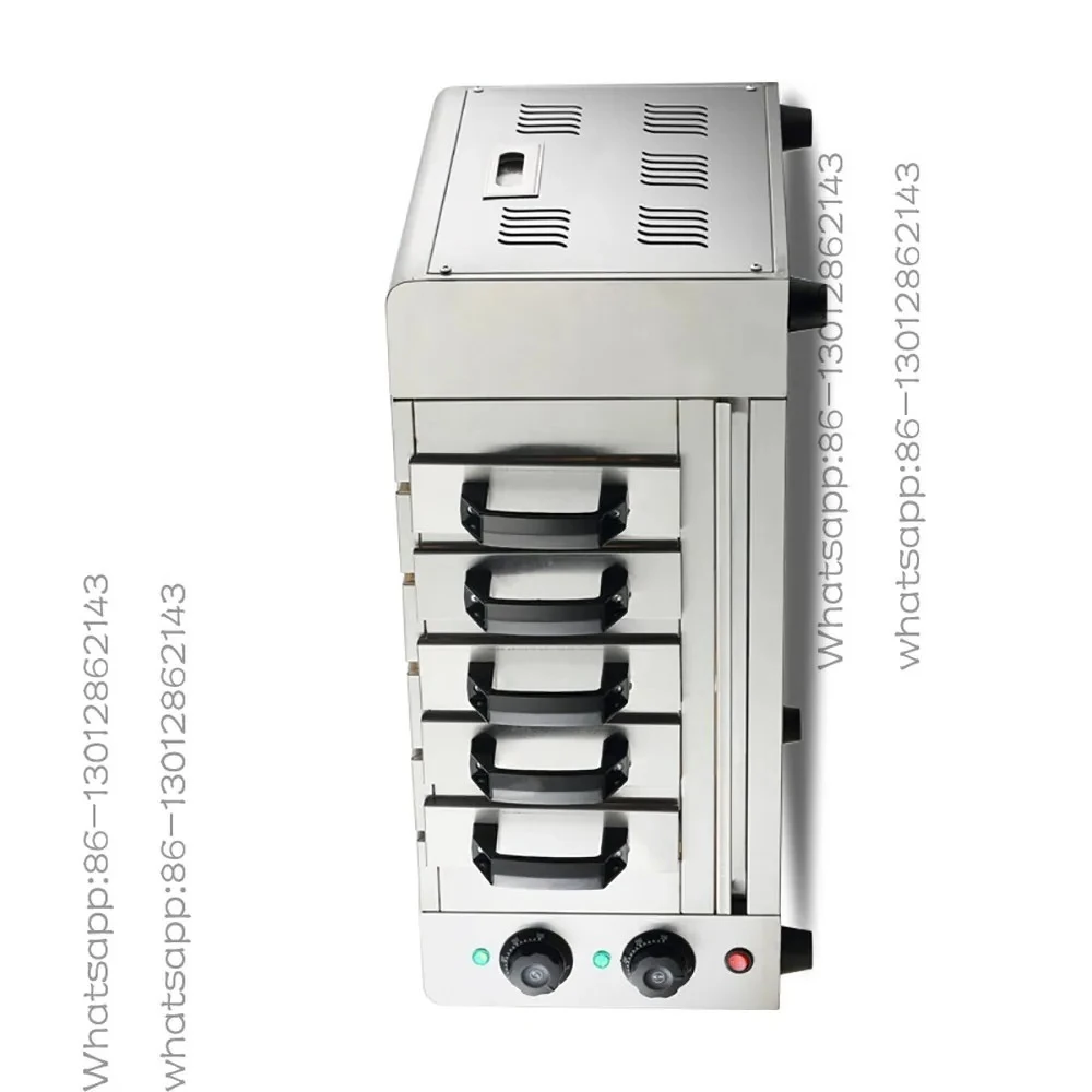 

With intelligent temperature control heating, 2600W rotating barbecue