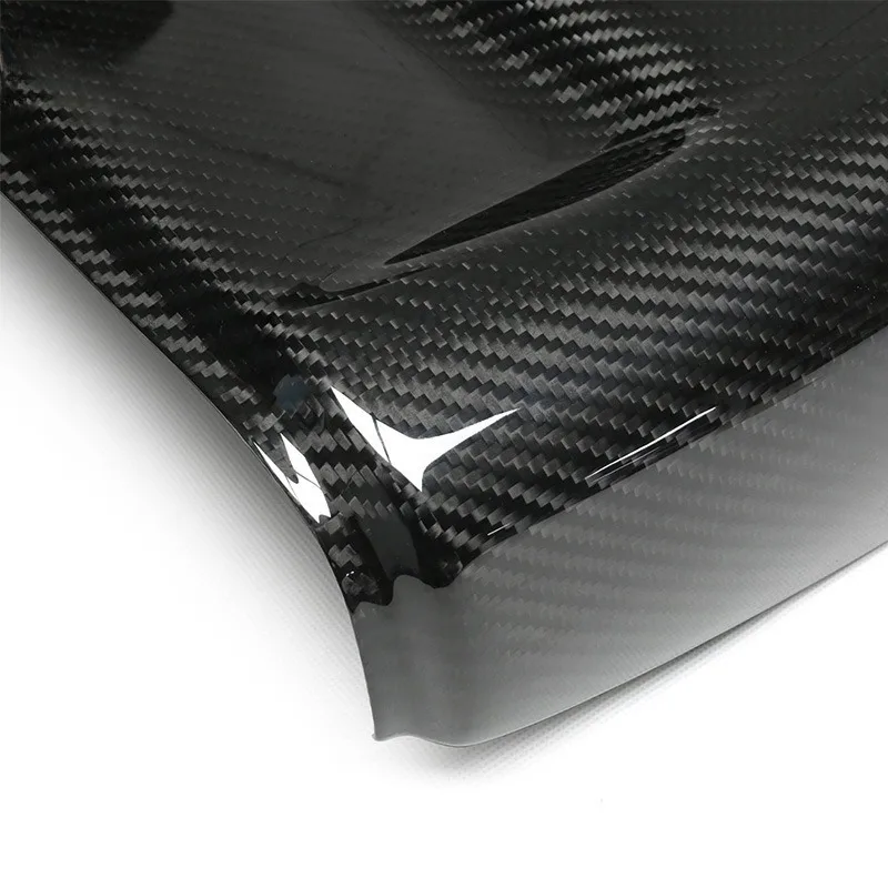 Dry carbon fiber seat back sticker