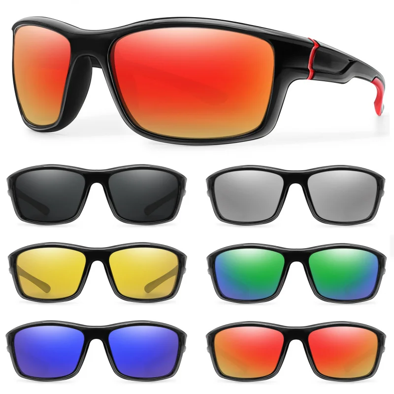 

Sports Cycling Sunglasses - Windproof Polarized UV400 for Outdoor Riding, Unisex Protective Eyewear