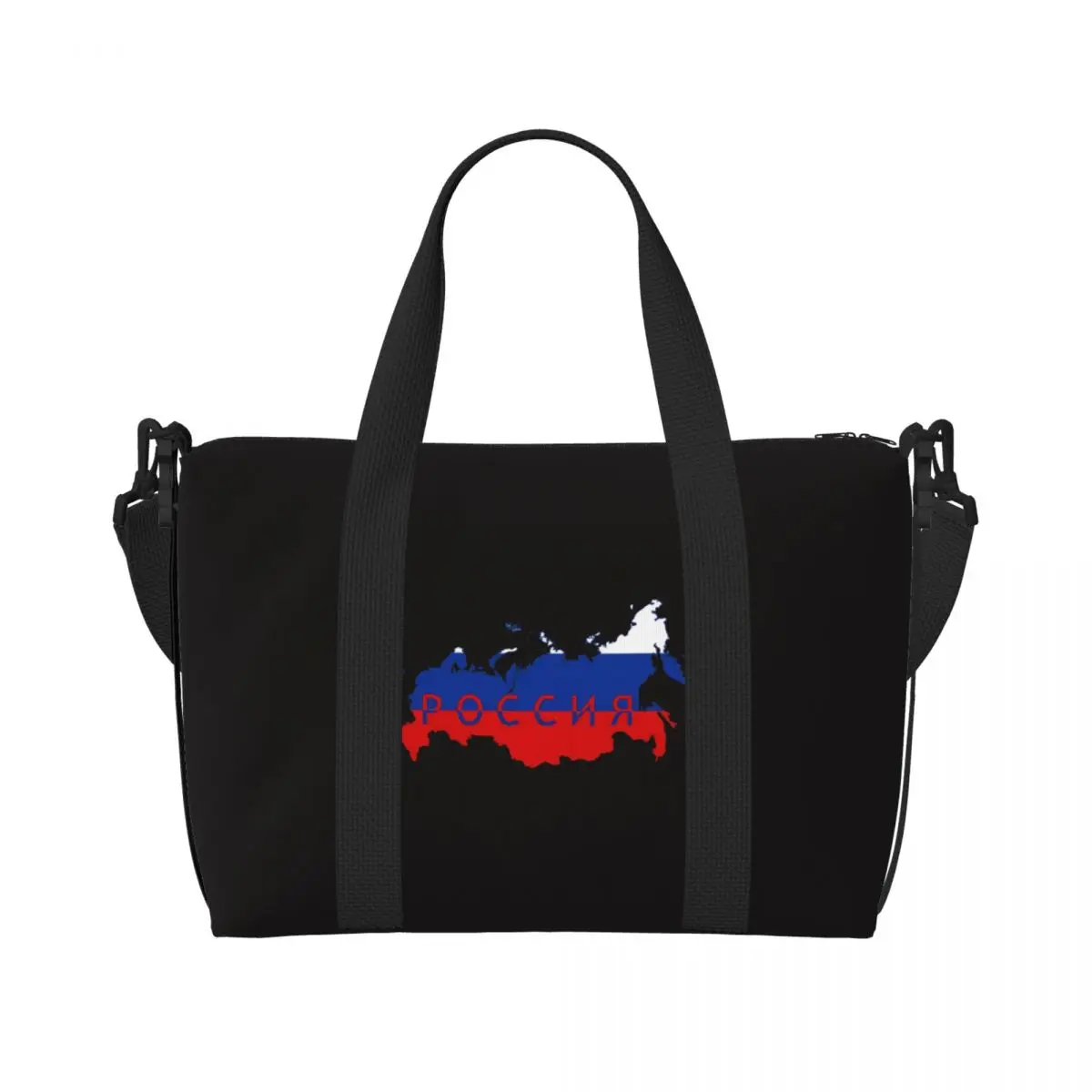 

Дорожная сумка с картой и флагом России, спортивная сумка для фитнеса, большая модная сумка для активного отдыха, красочная сумка для мужчин и женщин