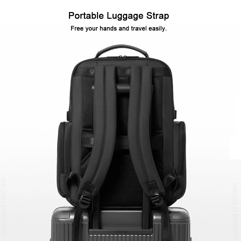 Xiaomi Business Large Capacity Backpack School Bag 29L Outdoor Travel Backpack Waterproof Shoulders Bag With Luggage Strap New view 3