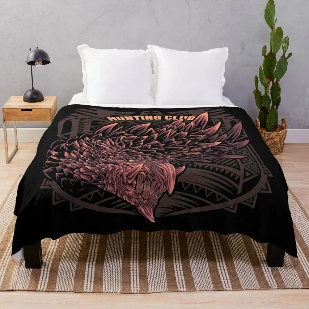 

Alatreon Hunting Club Throw Blanket Spring Fall Cozy Throw Blanket for Couch
