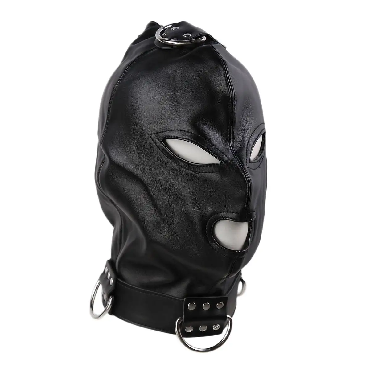 Fun - Black Regal headgear cosplay ball cosplay mask sex toys
