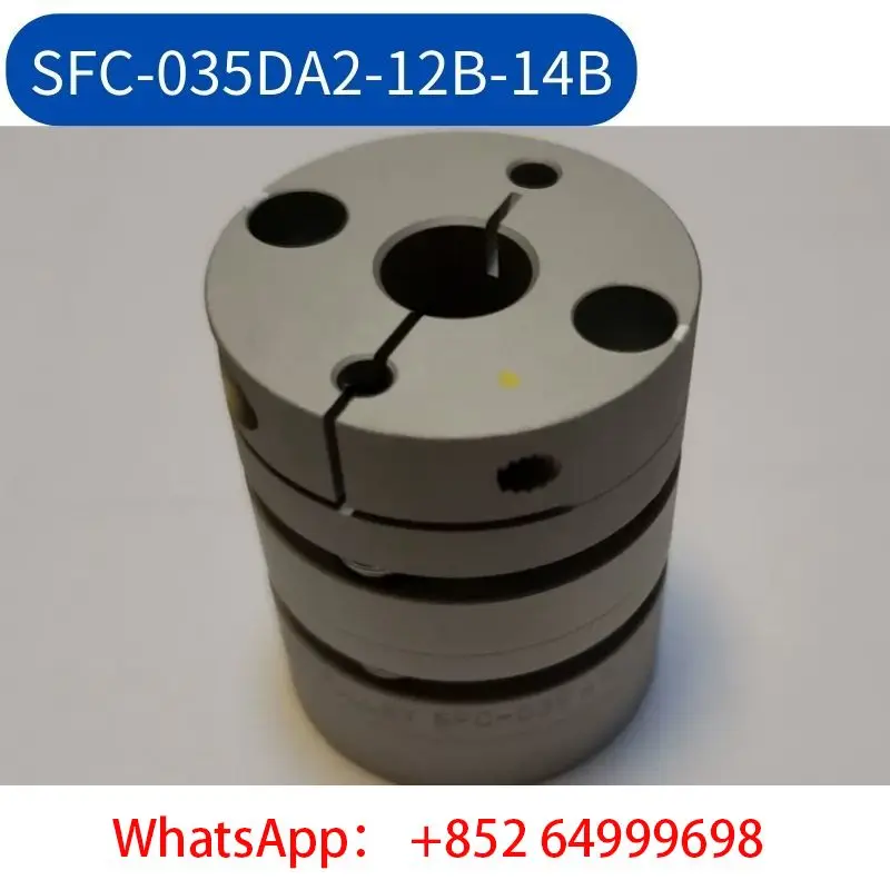 

Brand New Aluminum alloy double diaphragm coupling SFC-035DA2-12B-14B Fast Shipping