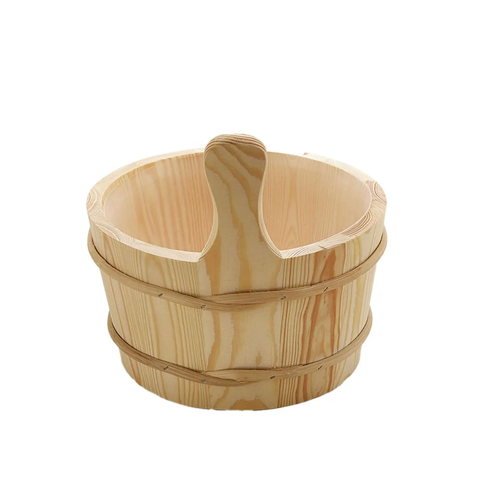 

Multifunctional Sauna Bucket Set with Ladle Large Capacity Sauna Accessory for Steam Bath or Hot Tub