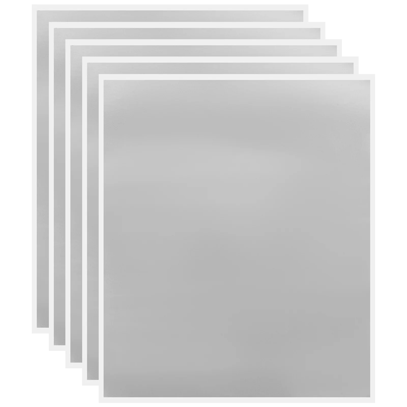 5 Sheets Scratch Card Stickers off Labels Cards Prizes Tickets Game Props Lottery Large