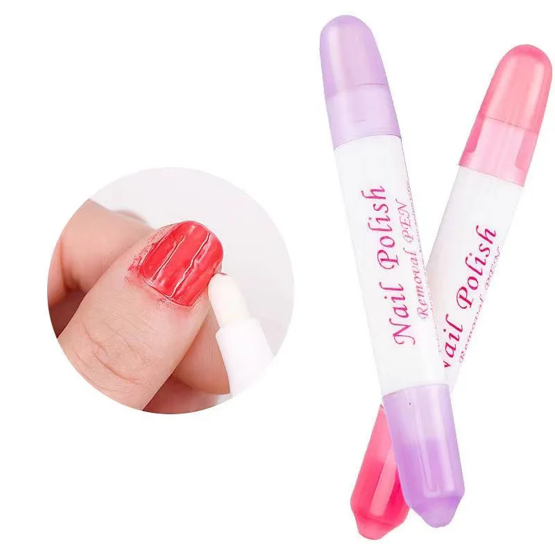 1個入り マニキュアリムーバー 強化ツール エッジ修正ペン ポリッシュ修正 ネイルリムーバーペン