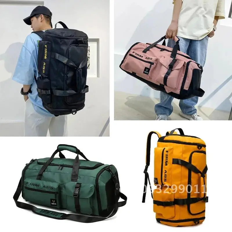 

Large Shoes Backpack Handbag Women's Gym Fitness Travel Luggage Bag Big Duffle Shoulder Capacity Tote Sports Men Suitcases For