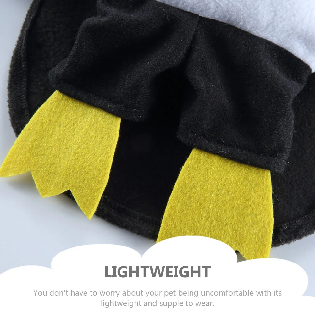 

1 set 1 Set Penguin Dog Cloak Puppy Cape Halloween Costume Suit Party Wear Lightweight Comfortable Pet Apparel Cape Decorative