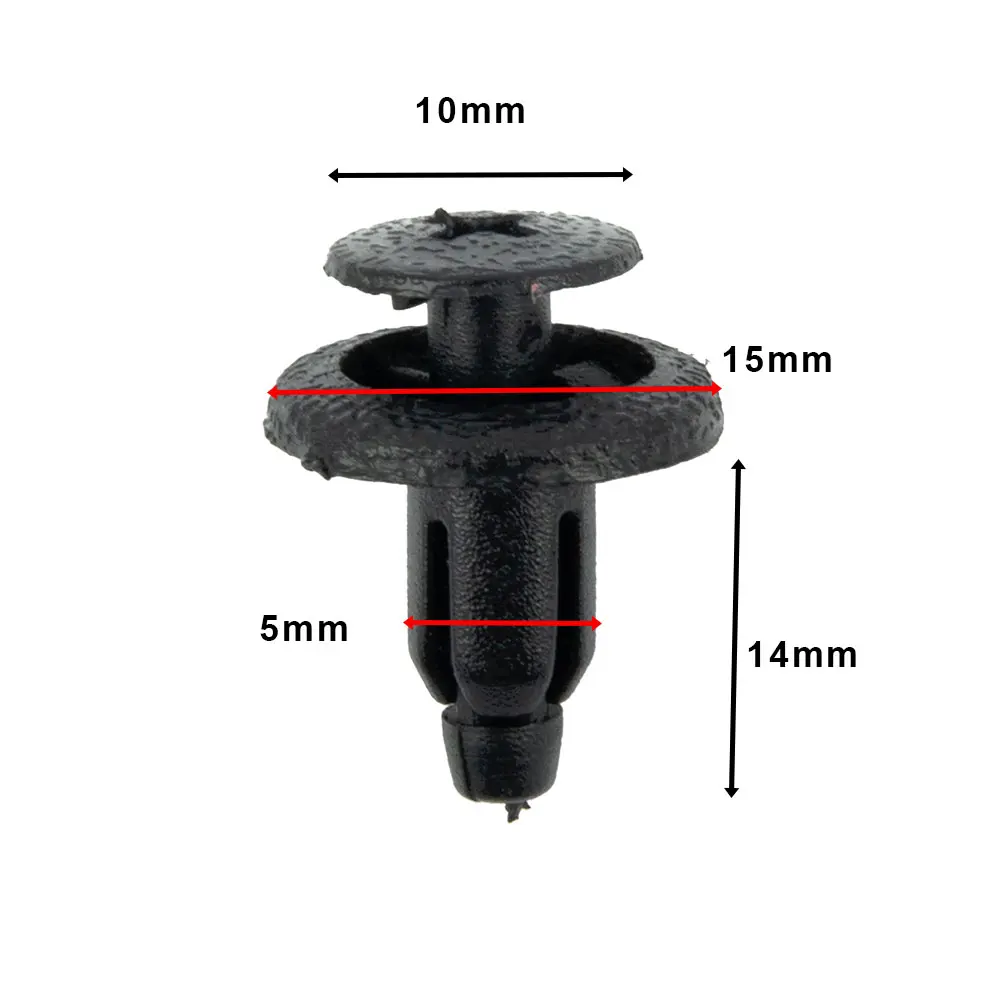 

Practical To Use High Quality Plastic Screw Fasteners Clips For 90683-GR1-003 90683-MBW-003 Fits For For Honda