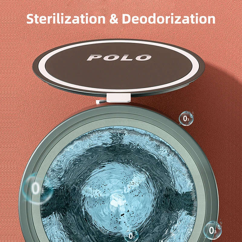 6L Di Động Máy Giặt Thông Minh Làm Sạch Máy Với Thoát Giỏ Giặt Đồ Lót Máy Tất Bé Quần Áo Sạch 220V