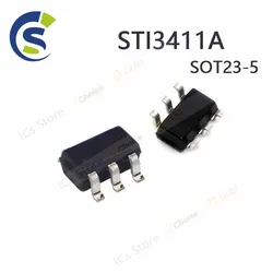 10-50PCS 100% New STI3411A S15B... sot23-5 Chipset