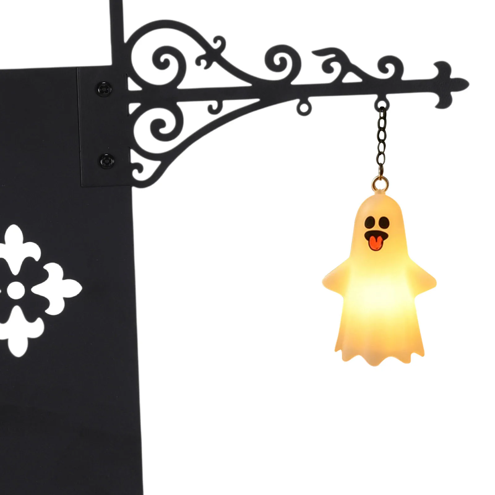 Iron Library Lantern Light Bookshelf Lamp Reading Corner Decor Warm Glow Gothic Farmhouse Style