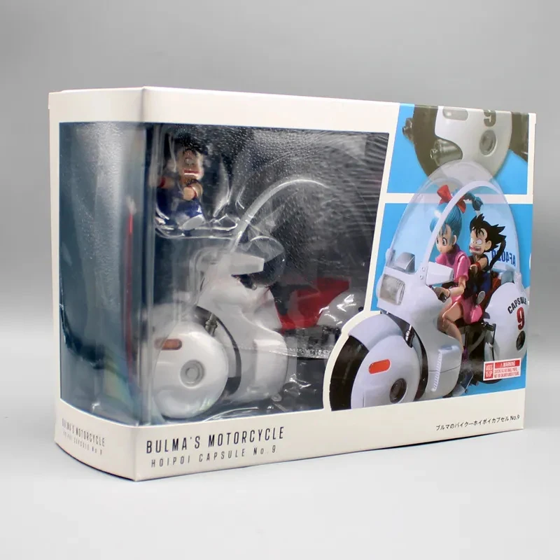 18cm SHF ドラゴンボール フィギュア ブルマのバイク ホイポイ