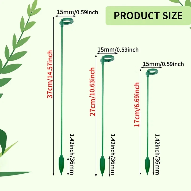 5-15PCS Plant Supports Stand Butterflies Orchid Flower Potted Fixing Rods Reusable Vegetable Protection Fixing Tool Gardening