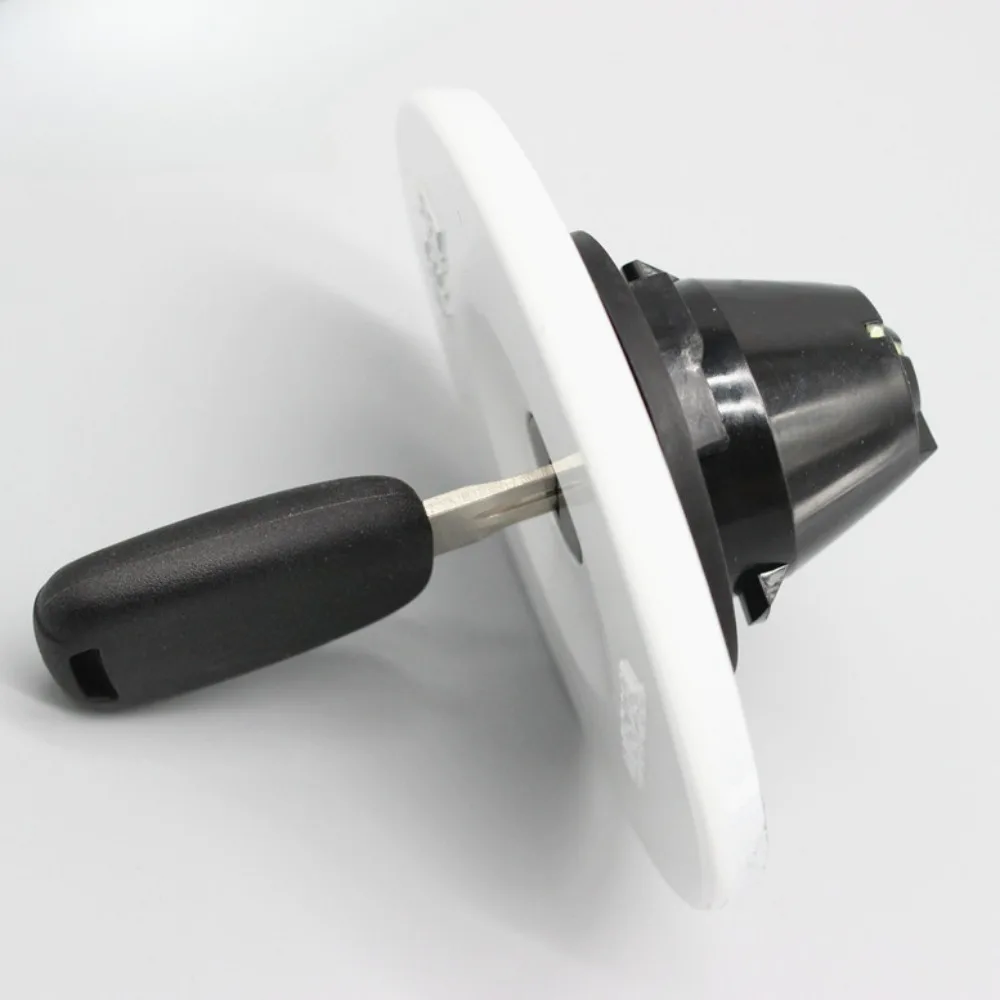 White Fuel Tank Outer Cover and Lock Cylinder Key for SAIC Maxus V80