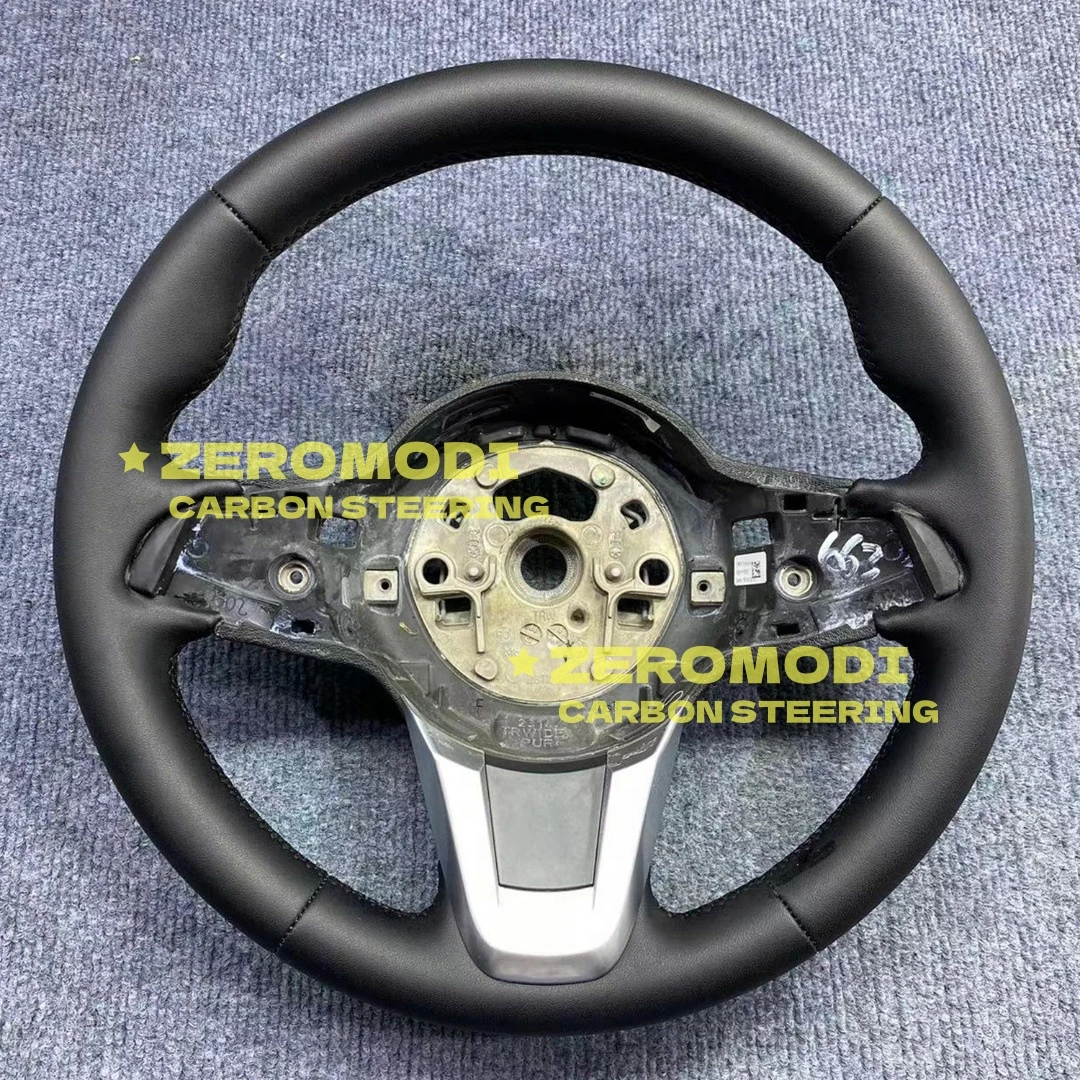 Replacement D Shape Real Carbon Fiber Steering Wheel with Leather for BMW Z4 E89 2009-2016