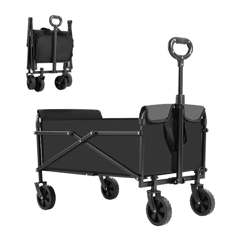 Collapsible Outdoor Camping Wagon Garden Cart Beach Wagon Shopping Cart