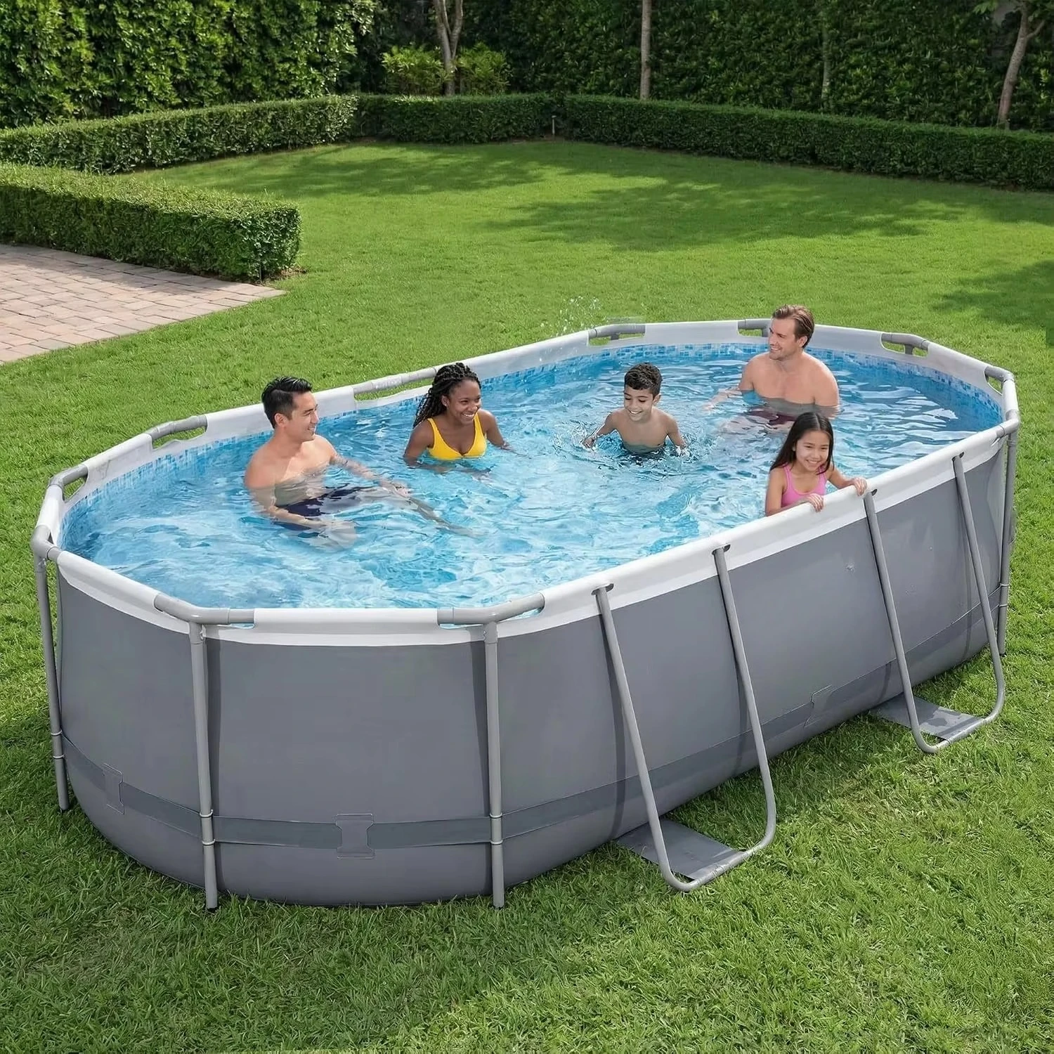 Steel pro MAX above Ground Pool 16' X 10' X 42