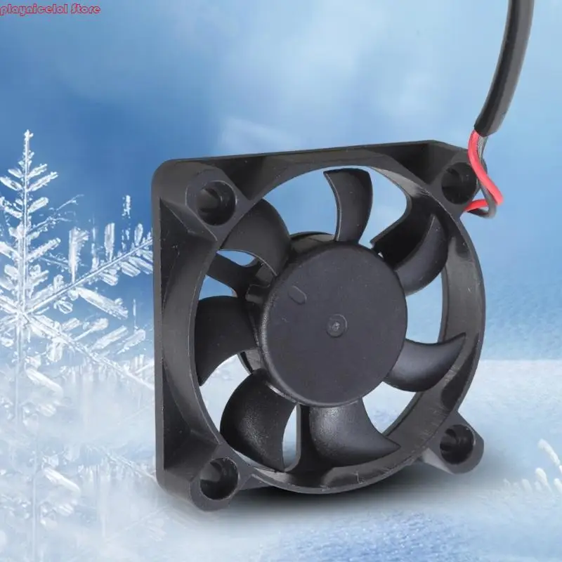 e8ba 50x50x10mm USB 5V 전자 냉각 팬 저음 컴퓨터 전자 브러시리스