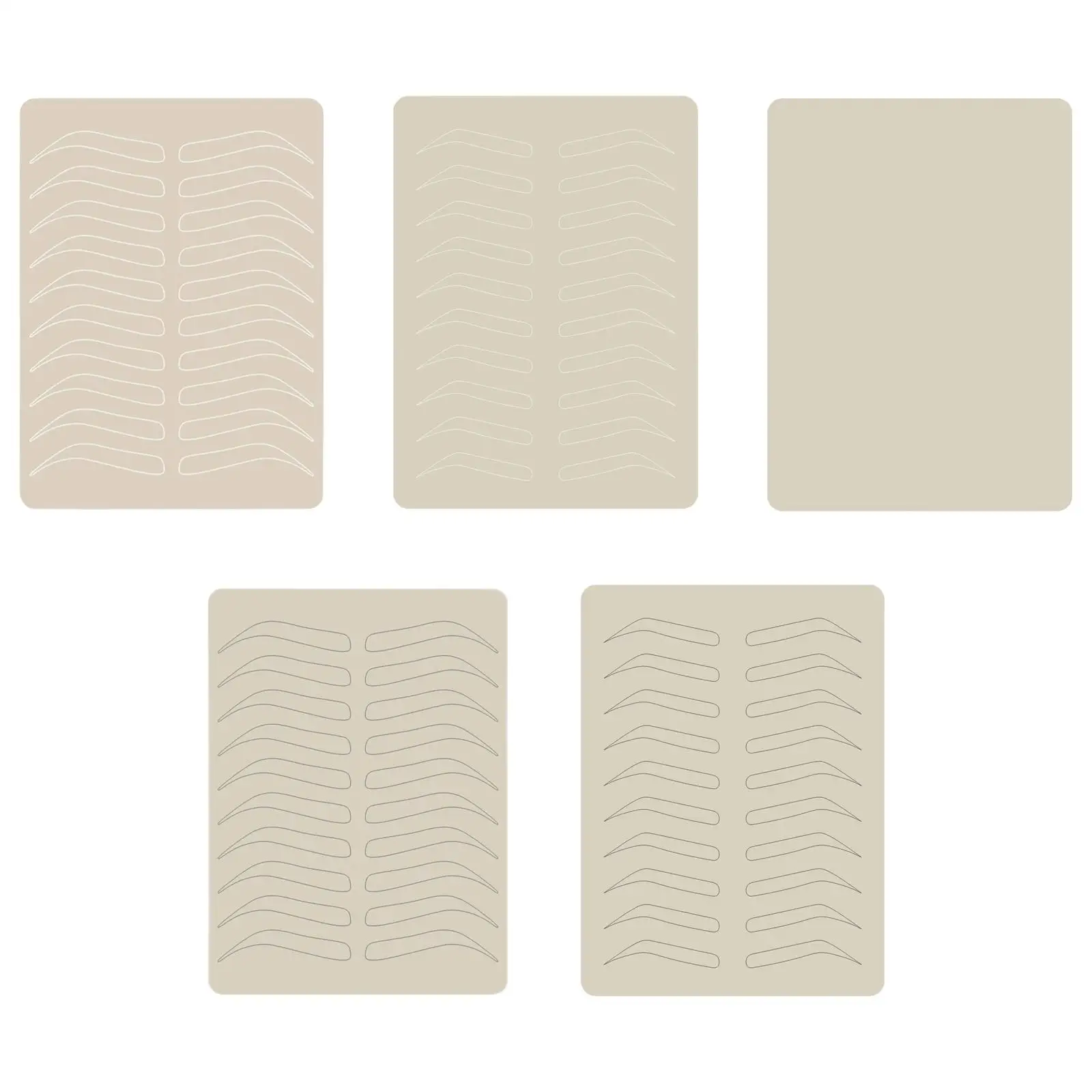 Практика микроблейдинга Кожа Нет нужны чернила Обучение коже бровей