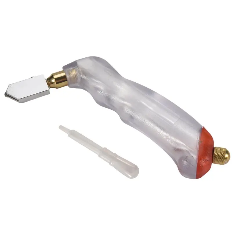 [NEW!A08R】 Oil Feed Grip Stained Glass Cutter Cutting Tool