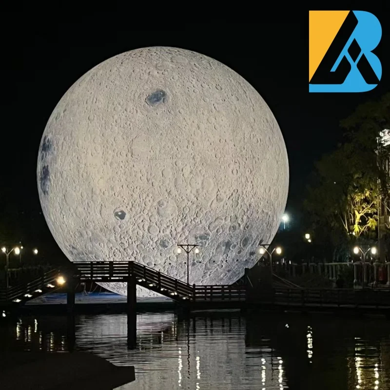 

Factory Direct Large Air Blown Moon and Stars Party Decorations for Events Space Toys