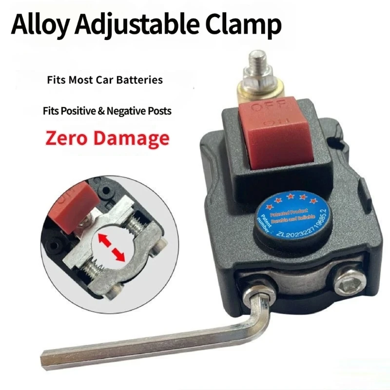 U1JF Automotive Battery Disconnect Switches Power Off For 12V/24V Post Terminal