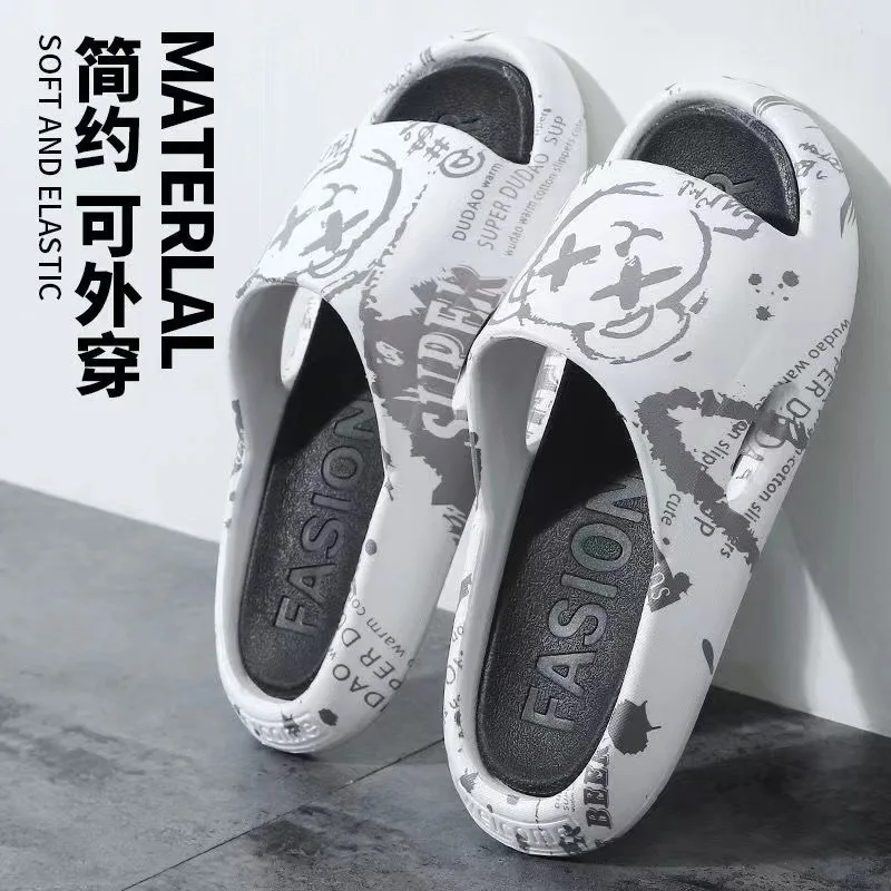 

Mens Slippers Are Softand Comfortable for Summer Wear Outside Inside Suitable for Sports Beach Bathroom Trendy Cool Mens Sandals