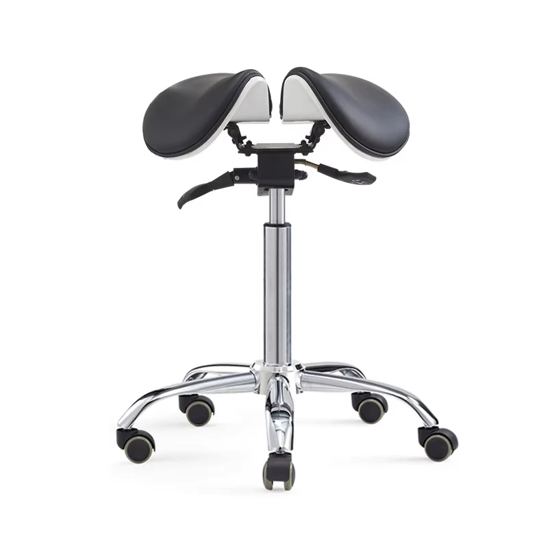 12Mm plywood executive chair, chrome base 200mm air pressure lift, adjustable height