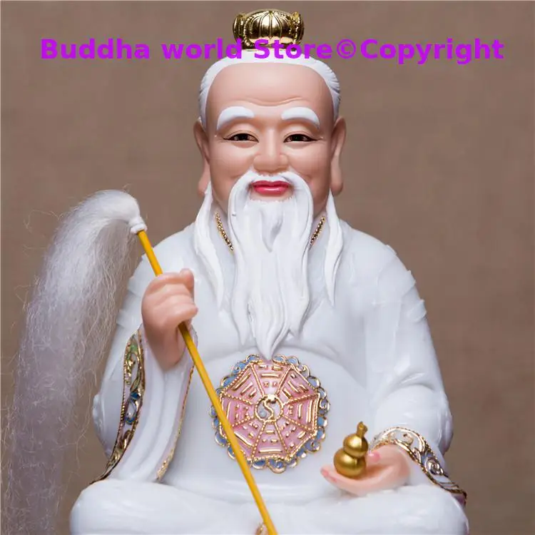 2026   Buddhism Taoism figure Southeast Asia HOME Propitious Prosperity TAI SHANG LAO JUN BUDDHA God jade FENG SHUI statue
