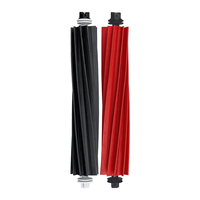 Robust For Xiaomi Roborock Q8 Max, Q8 Max+, Q5 Pro, Q5 Pro+ Robots Vacuum Cleaer Dual Rubberized Main Roller Brushes