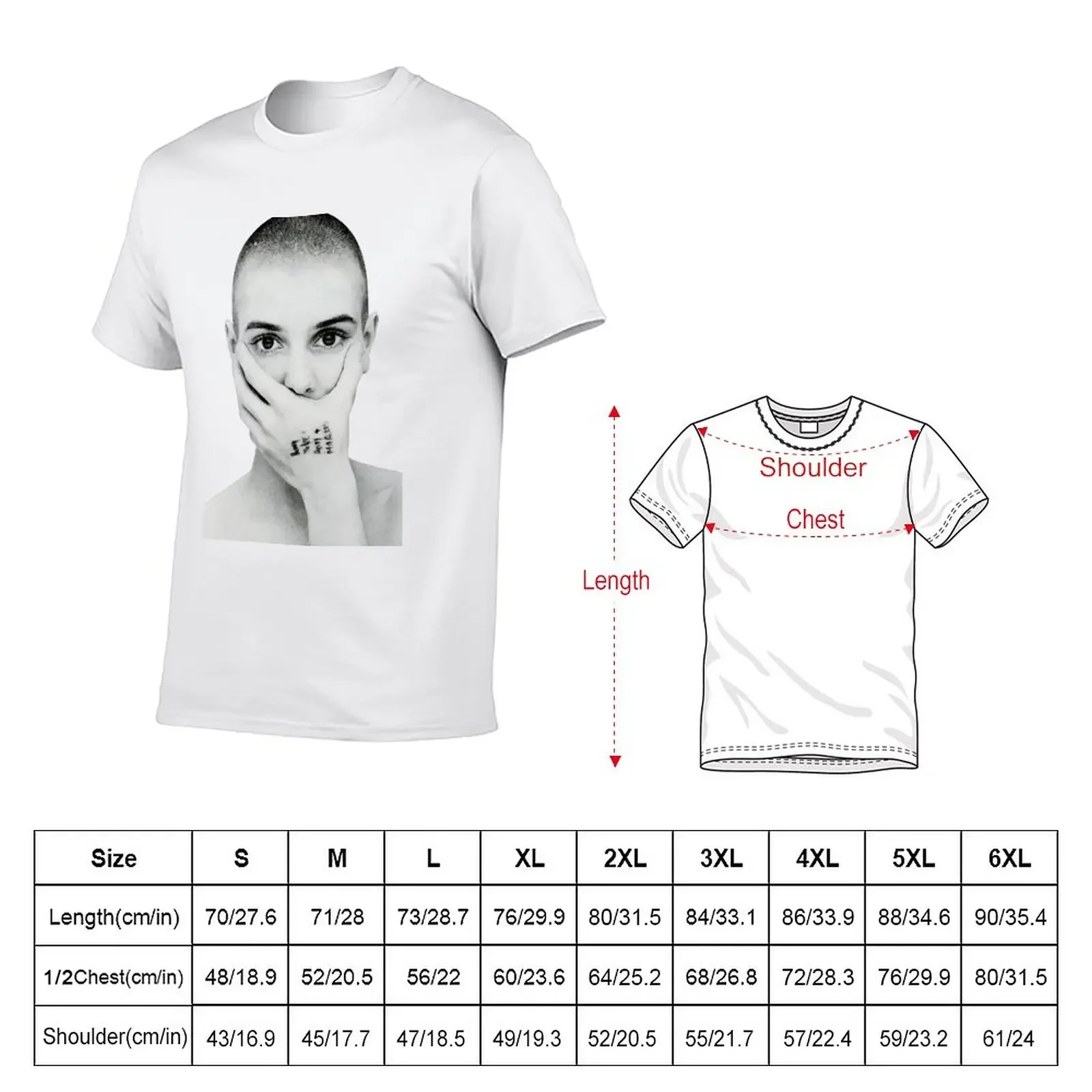 New RIP Sinead O'Connor T-Shirt sublime t shirt Aesthetic clothing plus size tops mens vintage t shirts