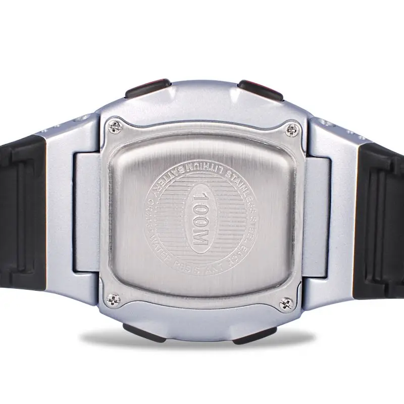 XONIX ماركة الرجال Noctilucent متعددة الوظائف الرياضة ساعة توقيت السباحة غواص مقاوم للماء 100 متر العالم منطقة زمنية متعددة الرقمية CS #5