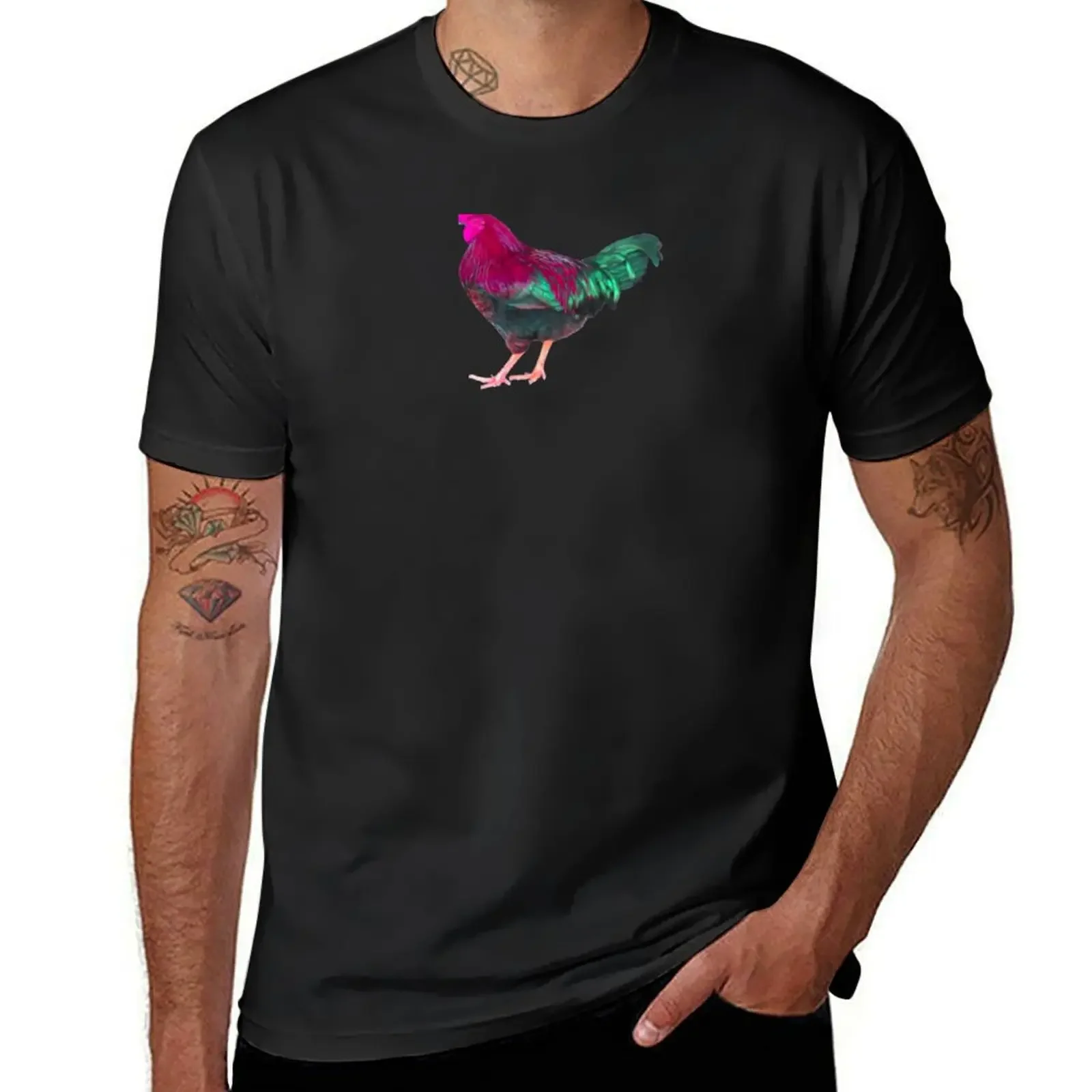 

Rooster T-Shirt customizeds basketball graphic tees Blouse cheap stuff mens graphic t-shirts pack