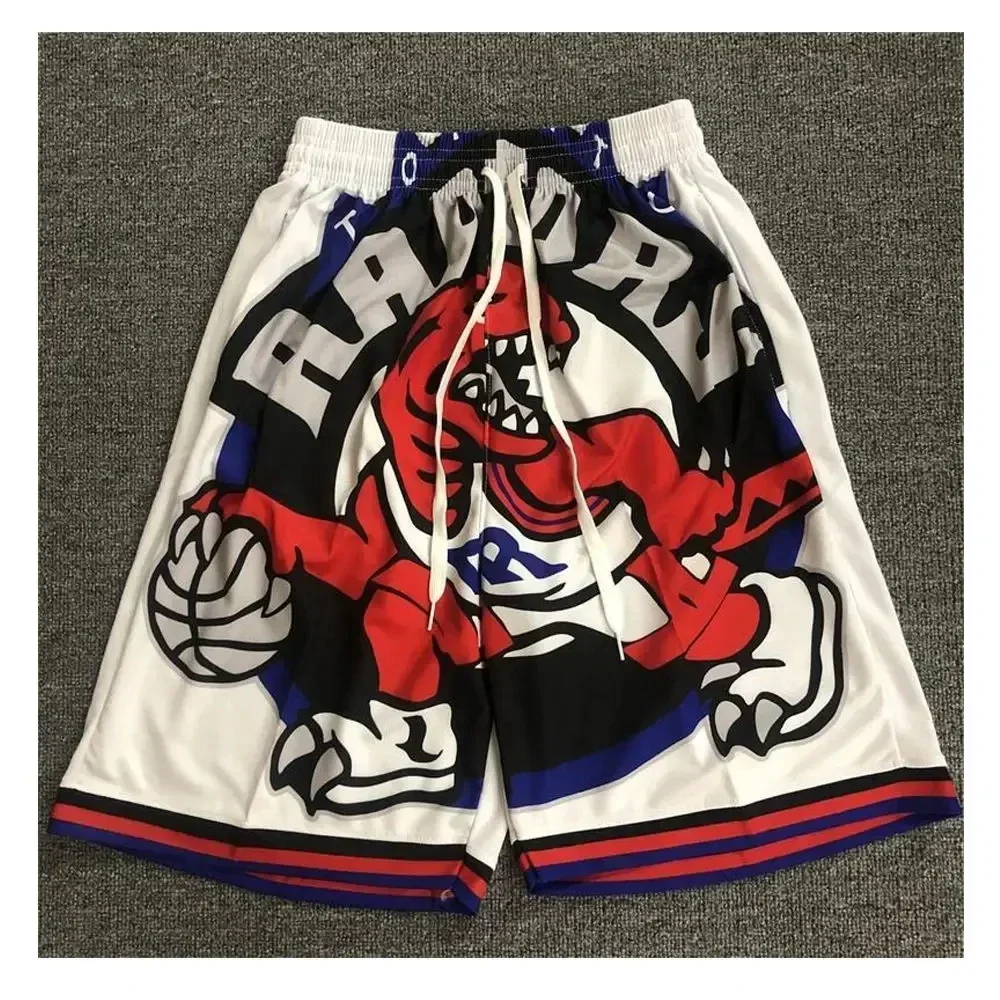 Basketball Jersey Shorts Adult Basketball Training Shorts Men\'s Summer Sports Shorts Canada Toronto Shorts Suit Shorts Raptors