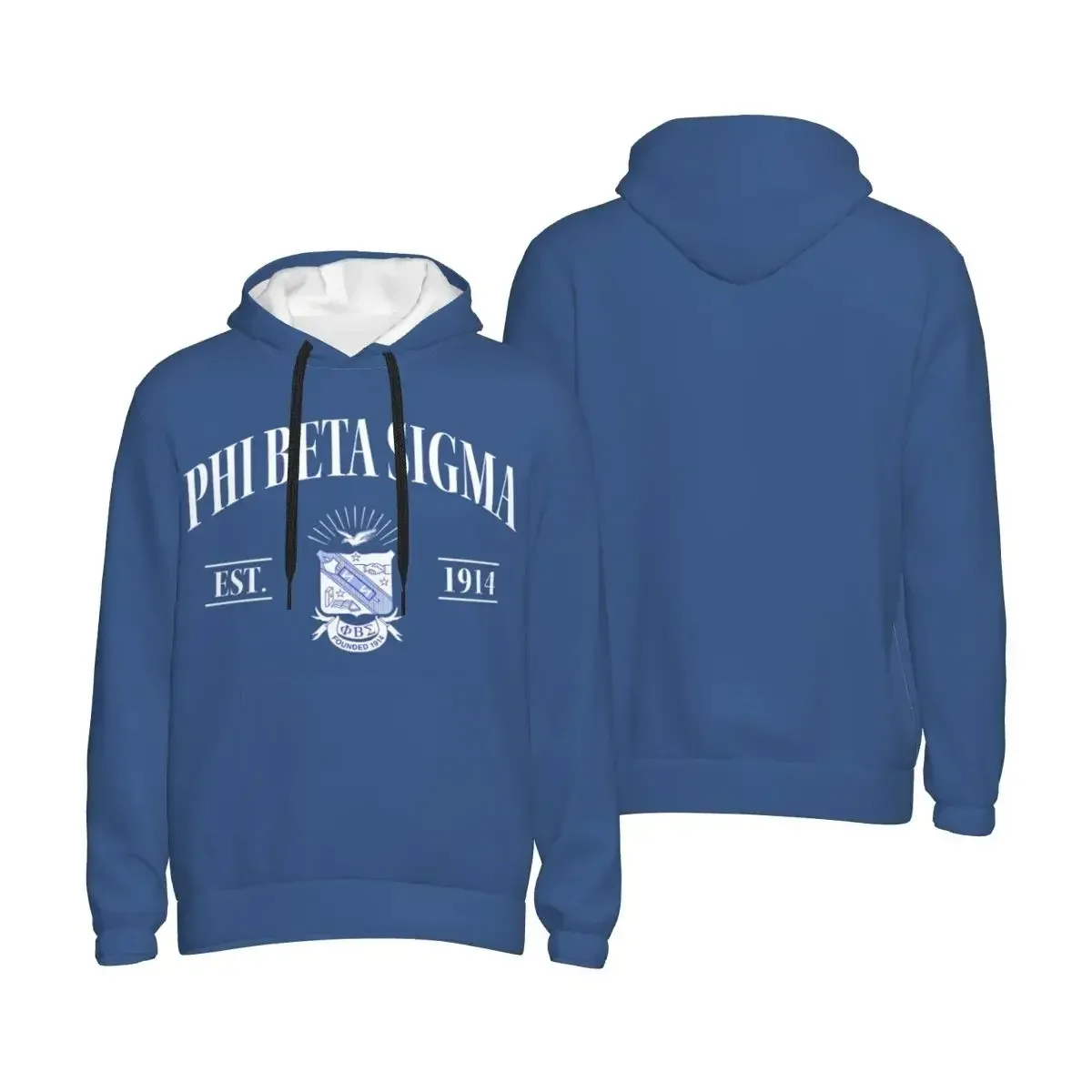 

Phi Beta Sigma PBS Fraternity Men's Pullover Hoodie Casual Hooded Sweatshirt Best Hoodies Sportswear Tracksuit with Pocket