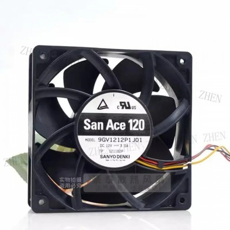 

Y FOR Sanyo 12038 9GV1212P1J01 DC12V 3.0A 4-Pin PWM Cooling Fan