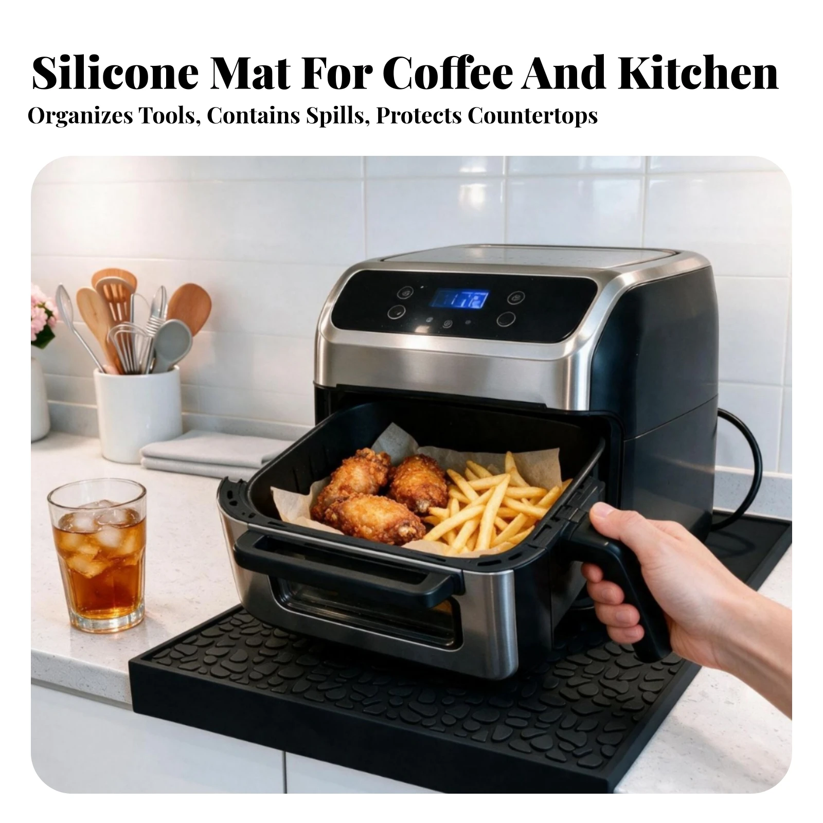 Kitchen Baking Machine - Alas untuk Mesin Kopi, Tahan Air,