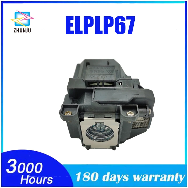 ELPLP67 V13H010L67 per Epson PowerLite Home Cinema 500 707 710HD 750HD EX5210 EX7210 EX3210 EX3212 VS210 VS220 X12 W12 S12