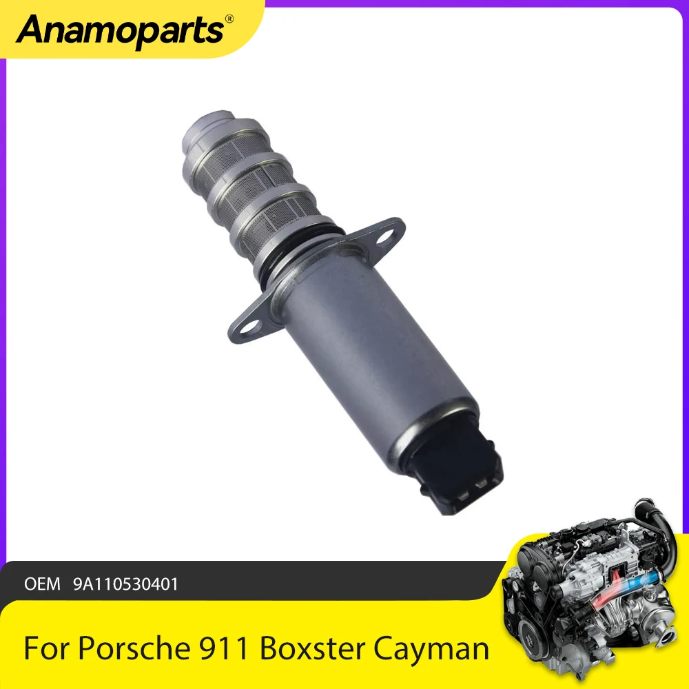 Engine Part Variable Valve Timing Solenoid VVT Oil Control Valve Fit For 09-16 Porsche Boxster Cayman 9A110530401 9A110530402