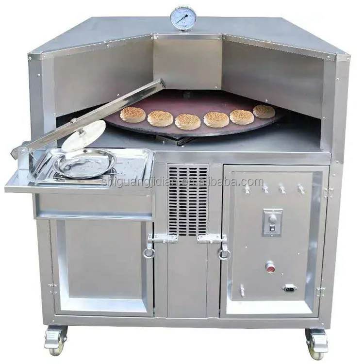 Horno de pan de alta calidad con Control de temperatura, horno rotatorio de pan de Pita, pan de sésamo, alta calidad