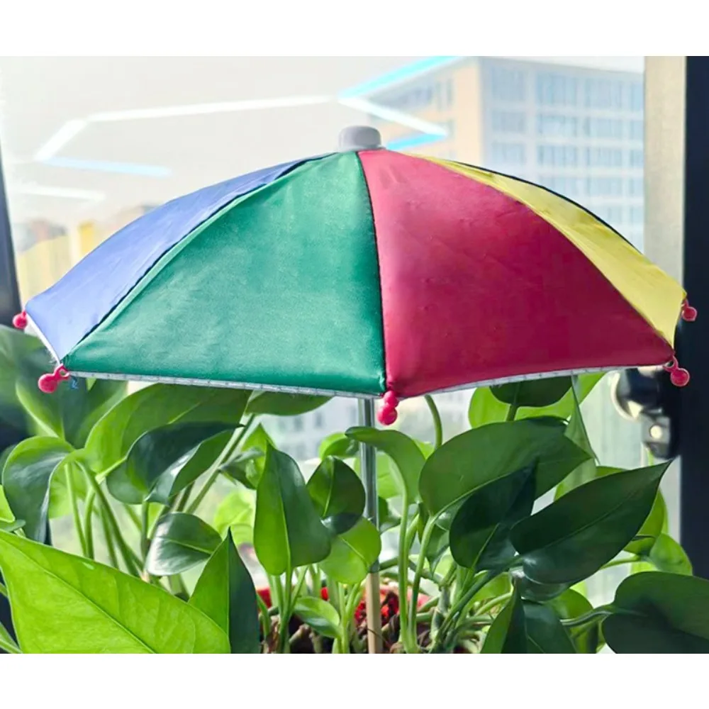 Plant Shade Umbrella Flowers Outdoor Shade Parasol Outside Flowerpot Umbrella for Gardeners Patio Porch Backyard Deck Balcony