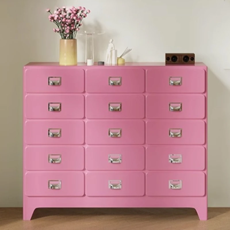 

15. Chest of drawers industrial style organizing and storage cabinet Household multi-drawer storage cabinet