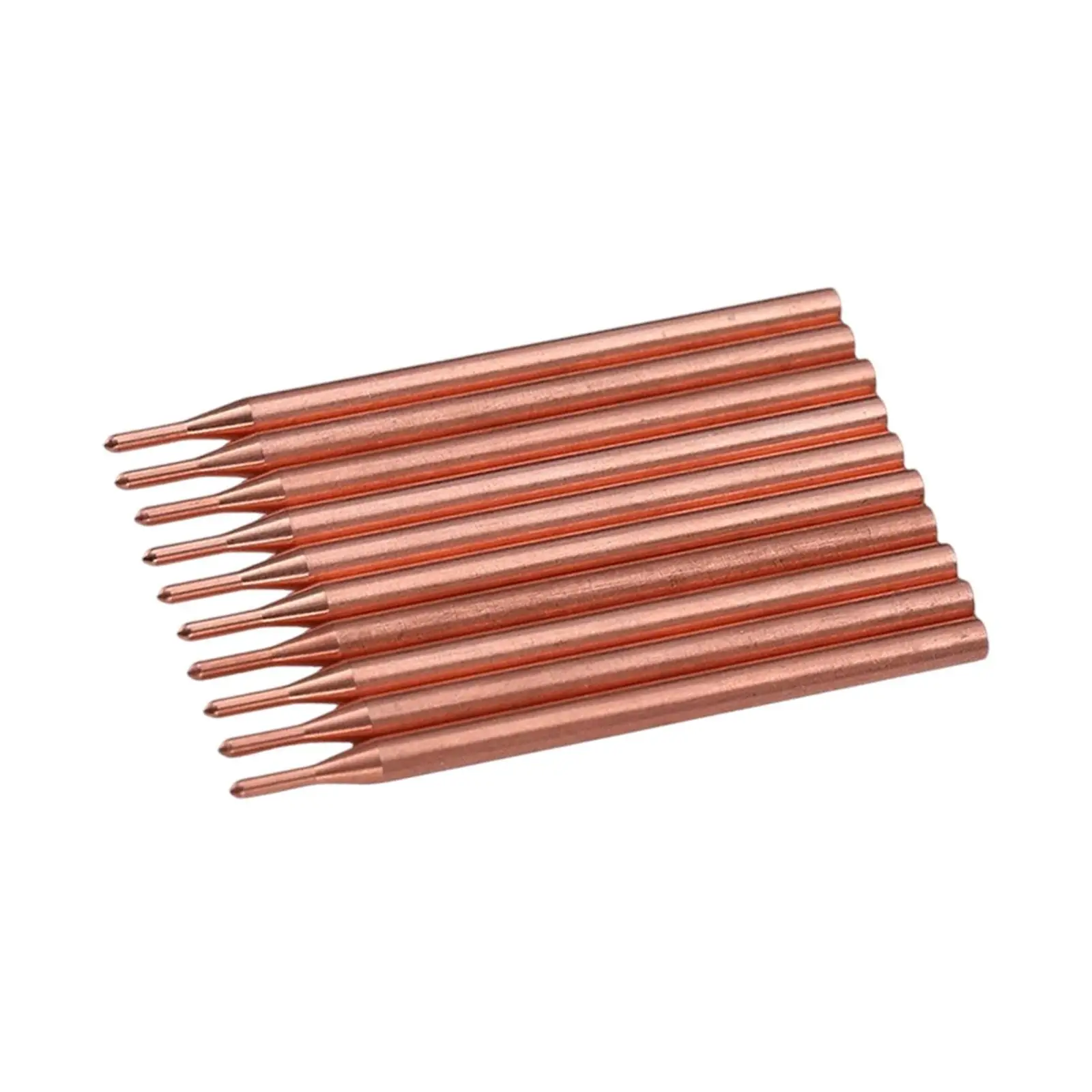Welding Rod Spot Welding Pin Set Golden Copper Needle Tools Complete Accessory for Electronic Battery Repair Welding Machine