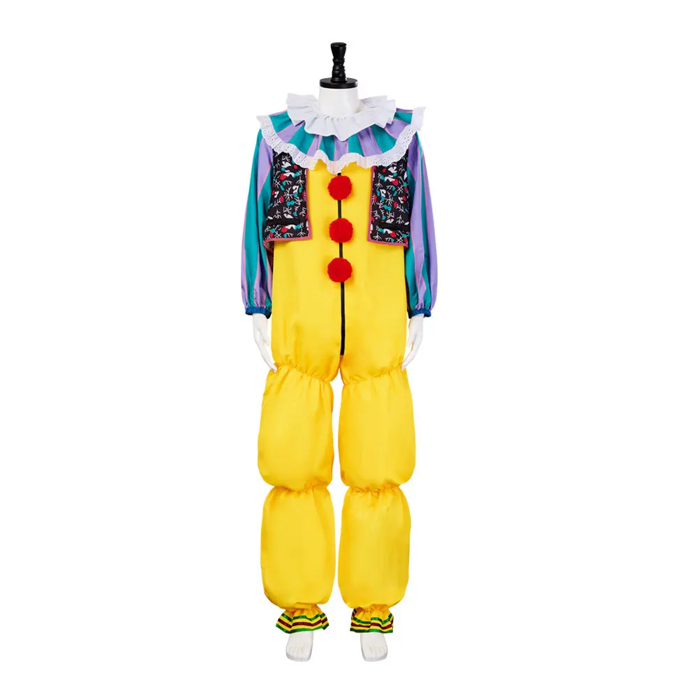 

Horror Film Pennywise Cosplay Costume Clown Disguise Man Halloween Carnival Cosplay Pennywise Customized Clothes