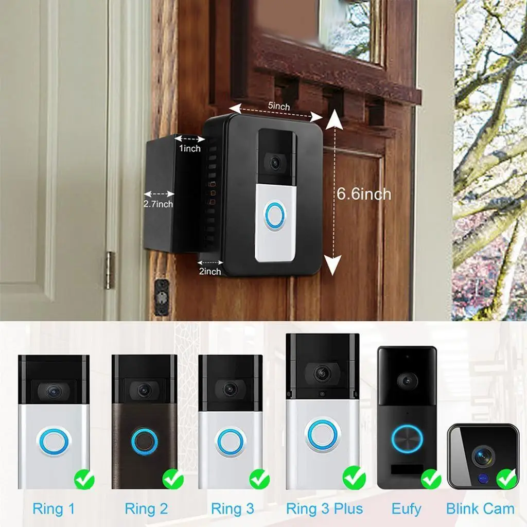 Video Doorbell Door Mount Security Systems Camera Most Model for Office Room