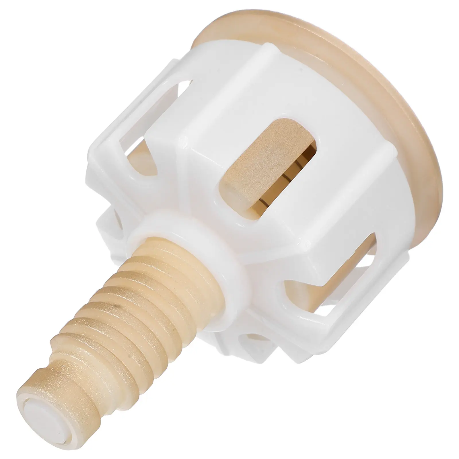 Toilet Dual Flush Button Round Head Replacement Easy Install Water Tank Double Push Accessory